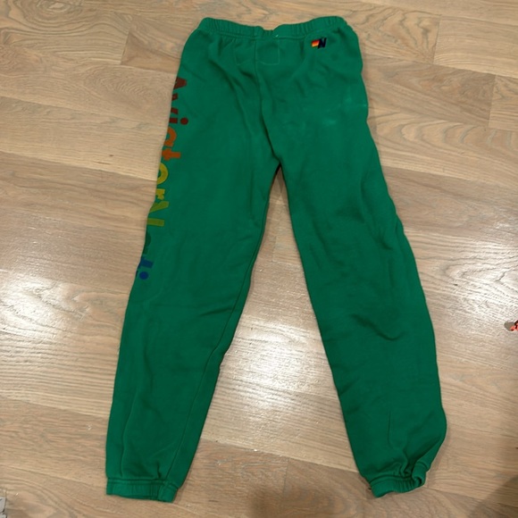 Green aviator nation sweatpants - Picture 2 of 2